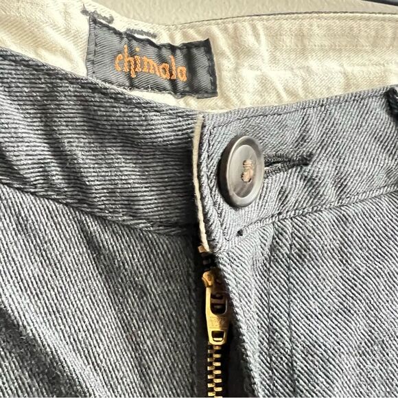 Chimala Chimalayan Japan Selvedge Denim Black Gray Low Rise Skinny Rocker 27 - Picture 6 of 8